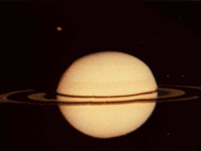 Pioneer 11 made the first flyby of Saturn on September 1, 1979.