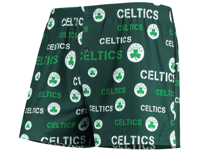 Boxers that show off their team pride (even if they