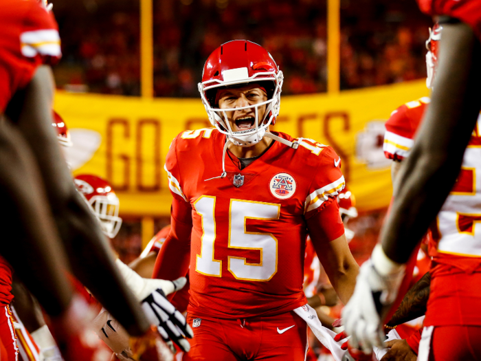 1. Patrick Mahomes