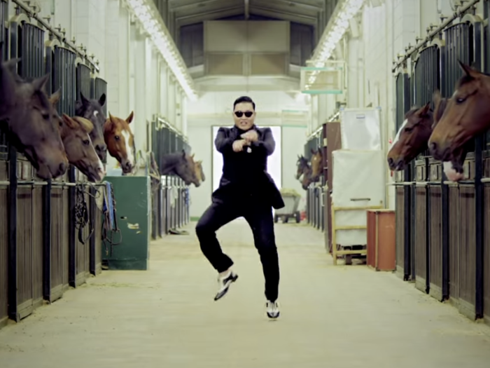 "Gangnam Style" by Psy, called "Ride the Pony" in "Fortnite"