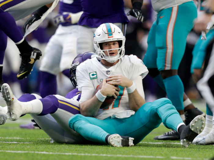 2. Dolphins must lose one of their final two games