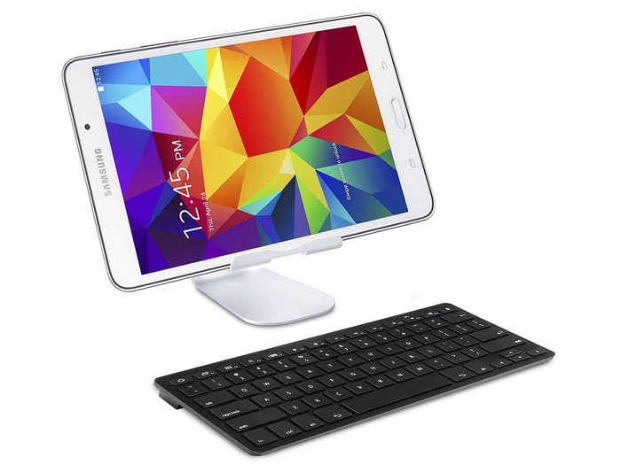 A portable Bluetooth keyboard