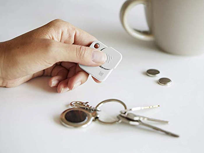 A tracker for keys, wallets, bags or any other important items they’re prone to lose