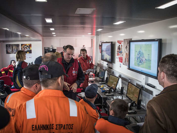 The exercise focused on disaster response and included water rescue, urban search and rescue, an earthquake scenario, and chemical, biological, radiological and nuclear (CBRN) detection.