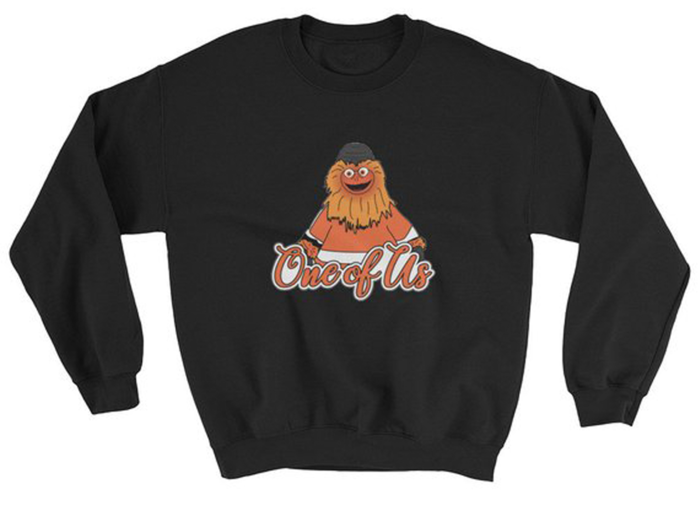 This sweatshirt that lets Gritty know you embrace him