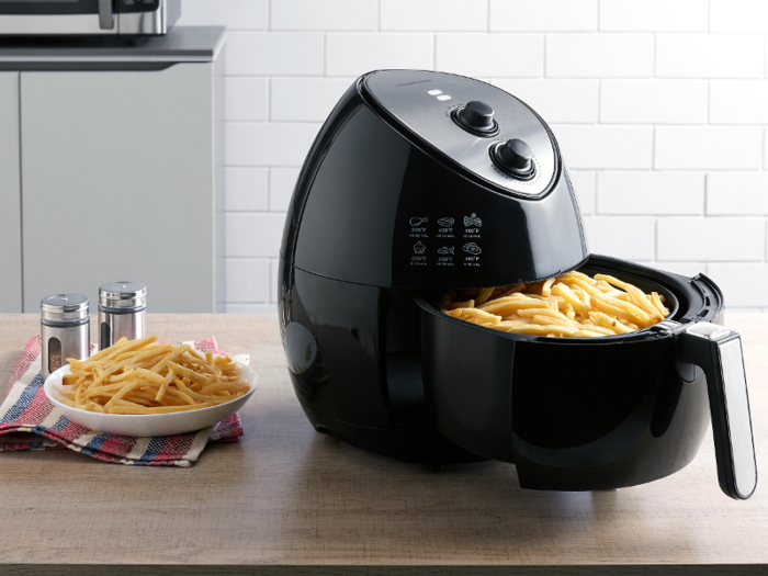 An air fryer