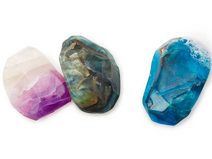 Soap that looks like a gemstone