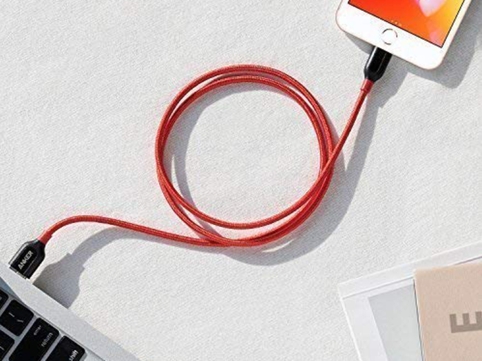 A six-foot-long charging cable