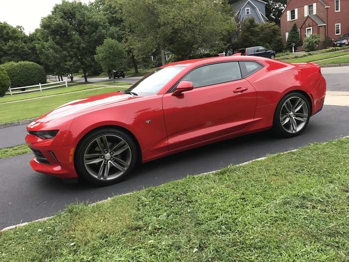 ... In the entry level Chevy Camaro. The turbo four in the similar base Mustang is much better.