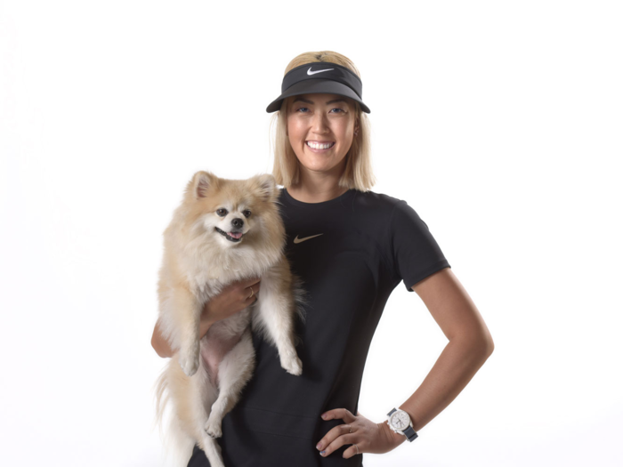 Lola and Michelle Wie