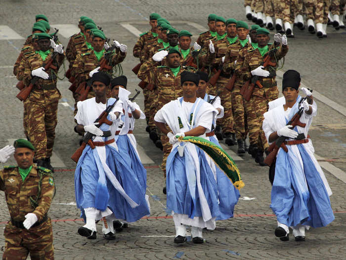 Mauritania — overall rank: 129