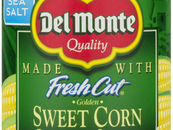 Vermont: Del Monte Creamed Corn