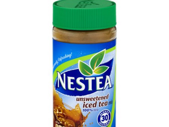 Nebraska: Nestea Unsweetened Iced Tea