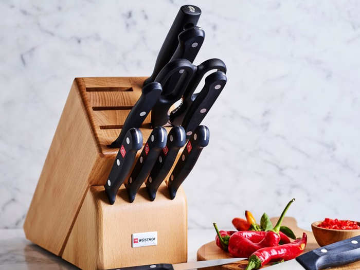 Wüsthof Gourmet 12-Piece Knife Block Set