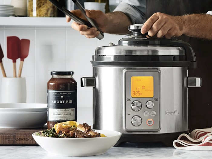 Breville Fast Slow Pro Pressure Cooker, 6-Qt.