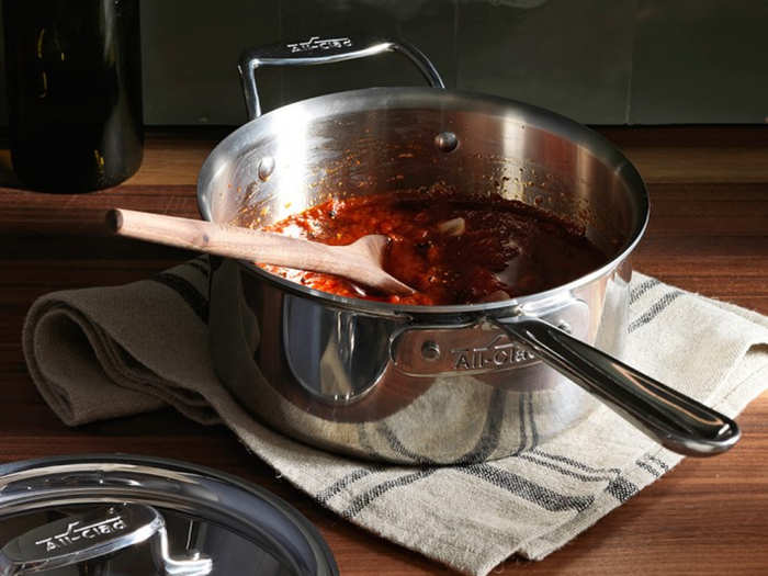 All-Clad d5 Stainless-Steel Saucepan