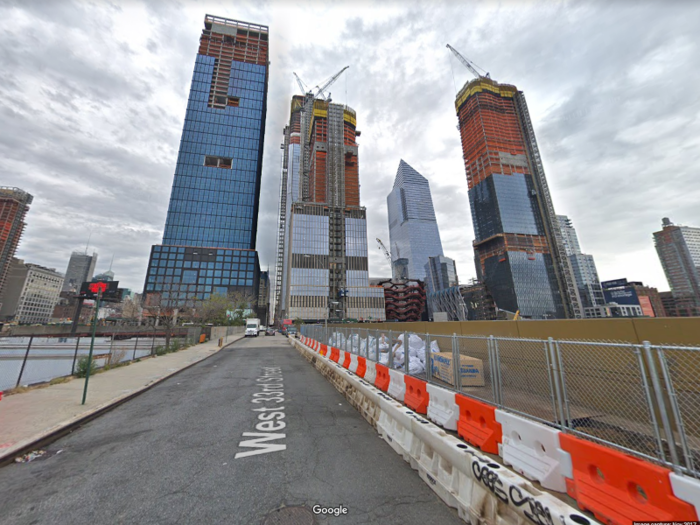 Construction on a large-scale, 16-building real estate development began the next year. Here