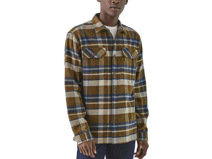 Long-Sleeved Fjord Flannel Shirt