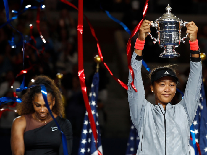 Days later, Serena Williams yields the stage to Naomi Osaka after the Japanese wunderkind