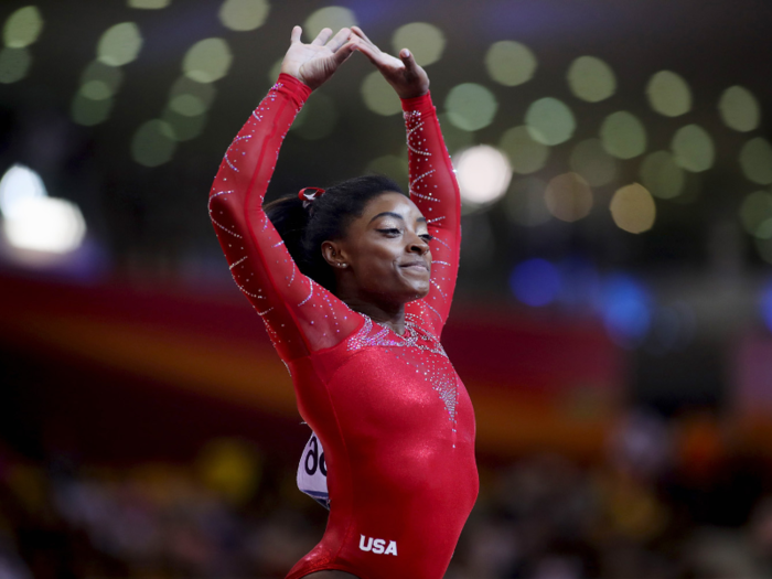 1. Simone Biles