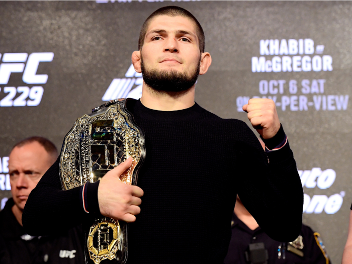 18. Khabib Nurmagomedov