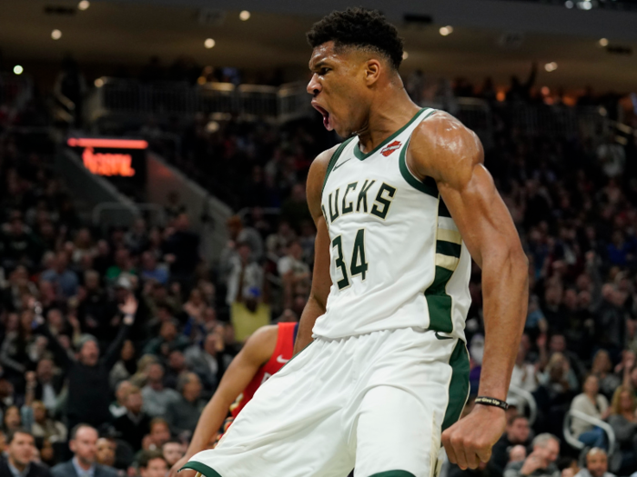 36. Giannis Antetokounmpo