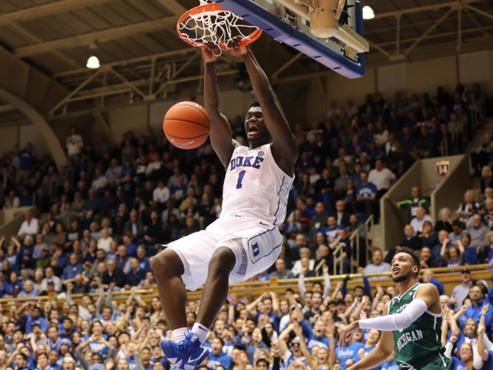 38. Zion Williamson