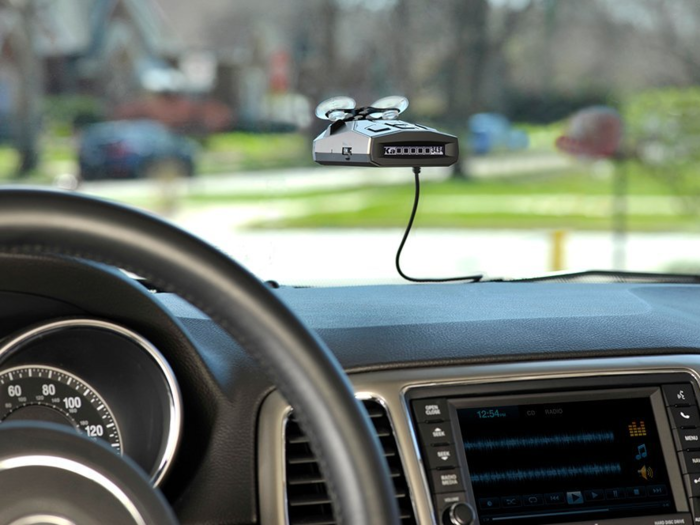 A laser radar detector