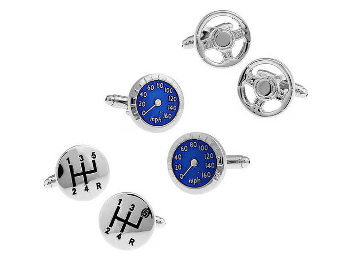 Car-themed cufflinks