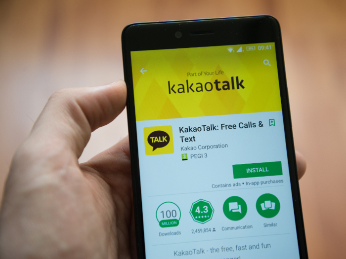 8. KakaoTalk — $57.4 million