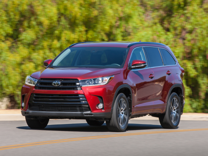 Toyota Highlander — Top Safety Pick