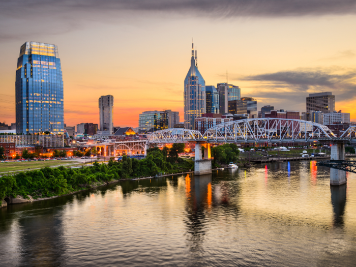 7. Nashville, Tennessee