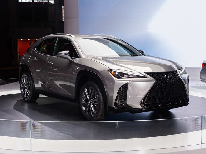 Lexus will introduce the new sub-compact UX crossover.