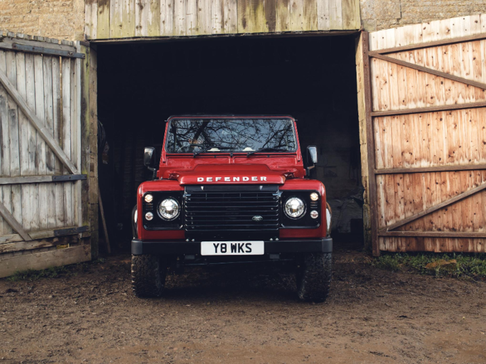 Land Rover is expected to announce the return of the Defender while...