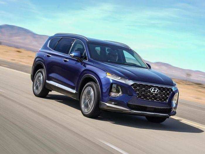 ... A new mid-size Santa Fe SUV and...