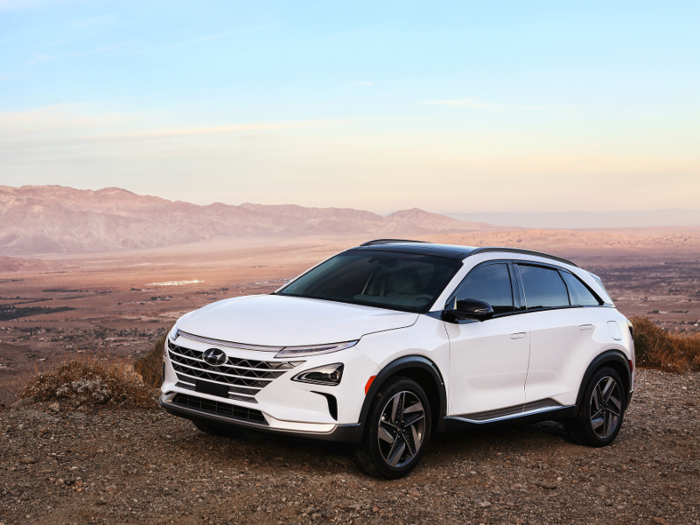 Hyundai will introduce the new Nexo hydrogen fuel cell crossover along with...