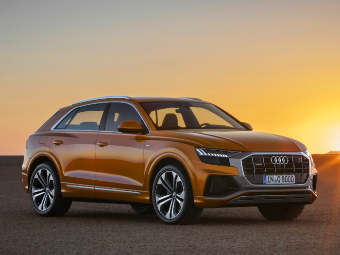 Audi is also adding the Q8 SUVs along with...