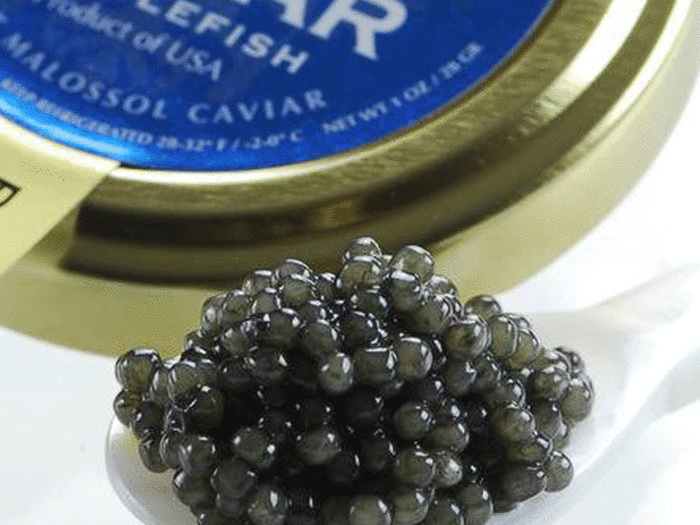 The best paddlefish caviar