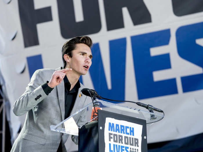 Parkland shooting survivor David Hogg announced he