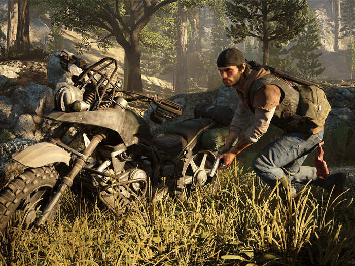 2. The last few major exclusive games for the PlayStation 4, starting with "Days Gone."