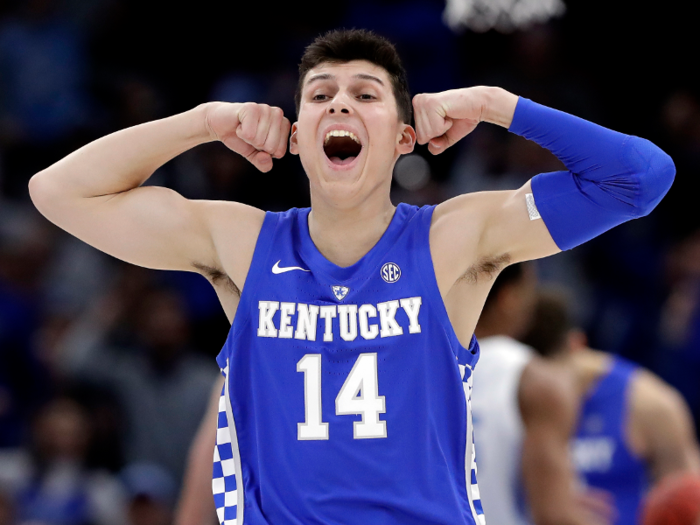 ▲ No. 16 Kentucky Wildcats — Up 3 spots in the AP Top 25 Poll