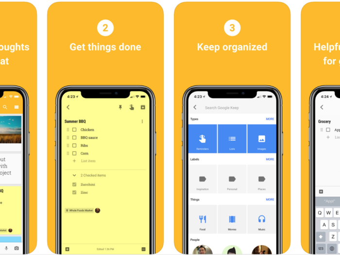 Google Keep helps you put what