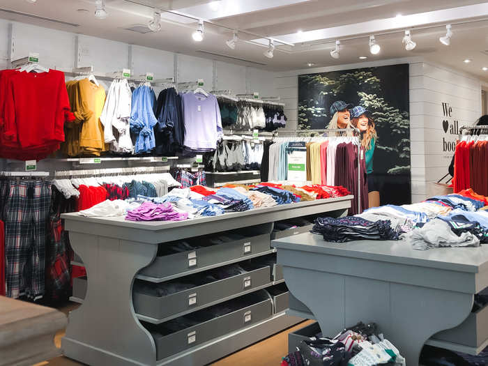 Aerie was also one of the most impressive stores we visited this year. In the third quarter of 2018, comparable sales were up a whopping 32% for the brand.