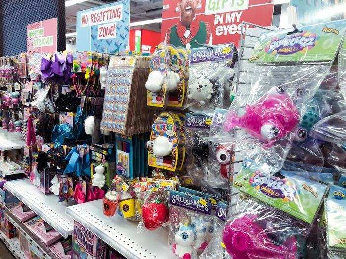 It sells everything from cosmetics to electronics to candy, all for $5 or less.