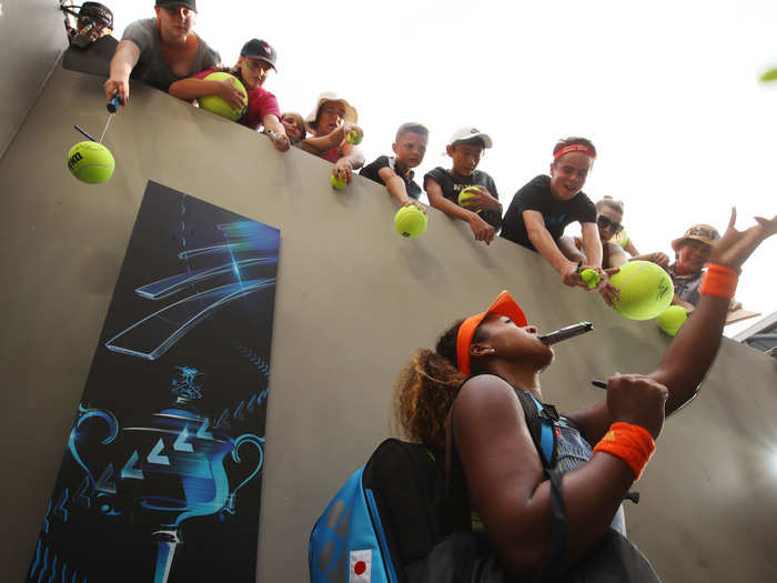 8: Naomi Osaka — $6.39 million.