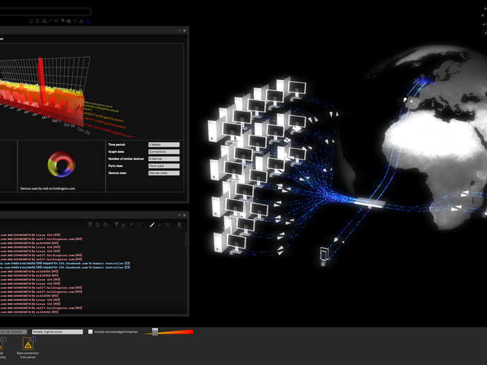 Darktrace has developed software that helps organisations detect strange behaviour on their network.