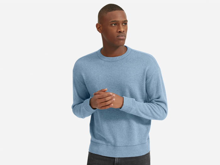 A thicker cashmere sweater