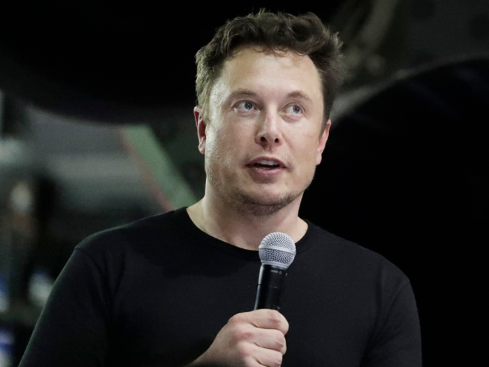 Elon Musk, CEO of Tesla and SpaceX