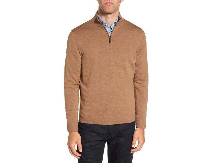 Nordstrom Wool Quarter Zip