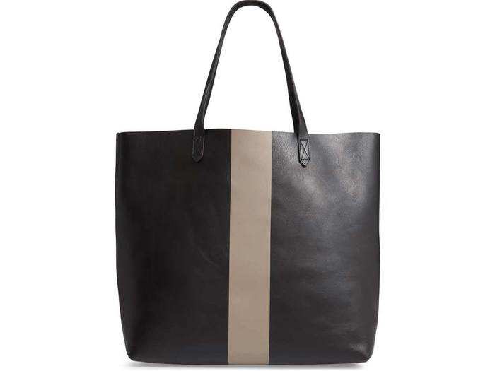 Madewell Paint Stripe Tote